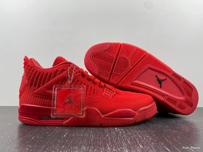 Kicked Out Shoe Store 4 Retro AQ3559-600 Flyknit Jordan Red 0801